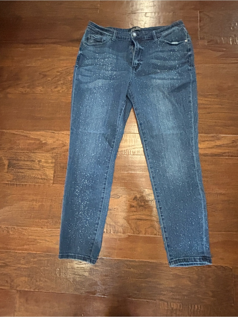 Judy Blue Dark Blue with scattered spots Jeans